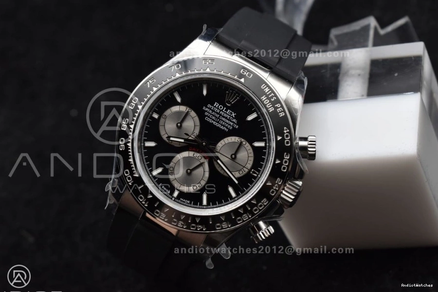 Daytona Edition 126519LN 1:1 V SH4131 Best Tailored 819 on QF Rubber Strap 0112